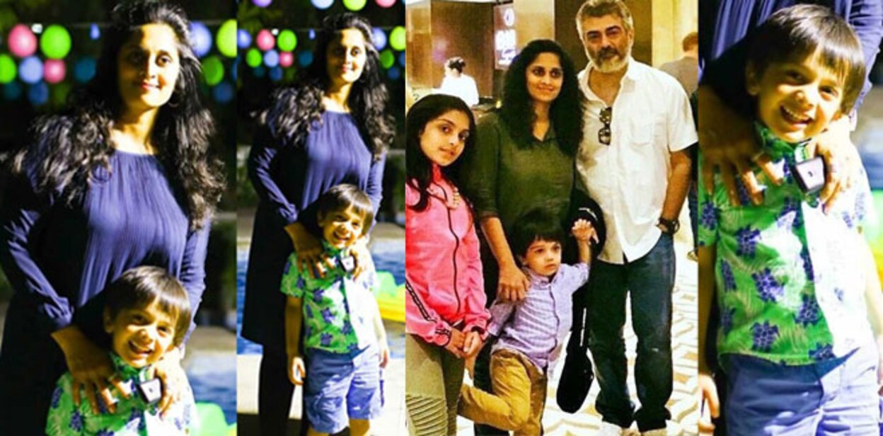 ‘കുട്ടിത്തല’യും സിംപിളാണ്! ആദ്വിക്കിന്റെ പുതിയ ചിത്രങ്ങൾ വൈറൽ | ajiths ...
