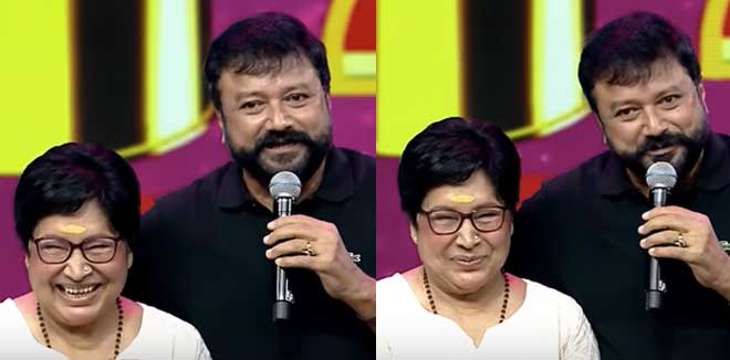 How many people know that Kovai Sarala is a Malayali… Imitating Kaiadi Wari Jayaram : Video