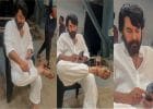 കാലിൽ ചായ ഗ്ലാസ്, ഫോണില്‍ ശ്രദ്ധിച്ച് മമ്മൂട്ടി: ‘ബസൂക്ക’ ലൊക്കേഷനിൽ നിന്നുള്ള ചിത്രങ്ങള്‍ വൈറൽ
