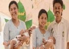 പിറന്നു വീണ് അഞ്ചാം ദിവസത്തിൽ സിനിമയിലെ നായിക, രുദ്രയുടെ നൂലുകെട്ട് ആഘോഷമാക്കി ‘ബേബി ഗേൾ’ ടീം