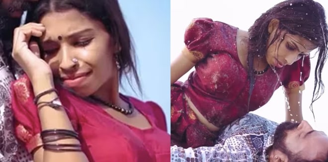 ‘ചാന്തുപൊട്ട്’ പാട്ടിന് റീൽസ് വിഡിയോയുമായി രേണു സുധി: വിഡിയോ വൈറൽ