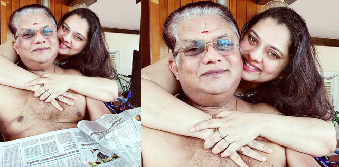 jagathy-and-daughter