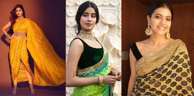 bandhani-sari-bollywood-actress-trend-in-fashion-cover