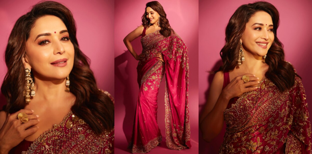 madhuri-red45566