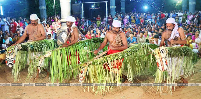 kurampala-puthenkavil-kshethram-adavi-festival-kuthirathullal