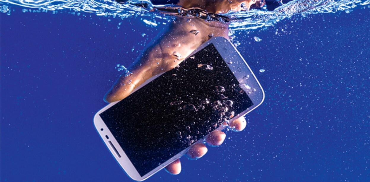 mobile-drown