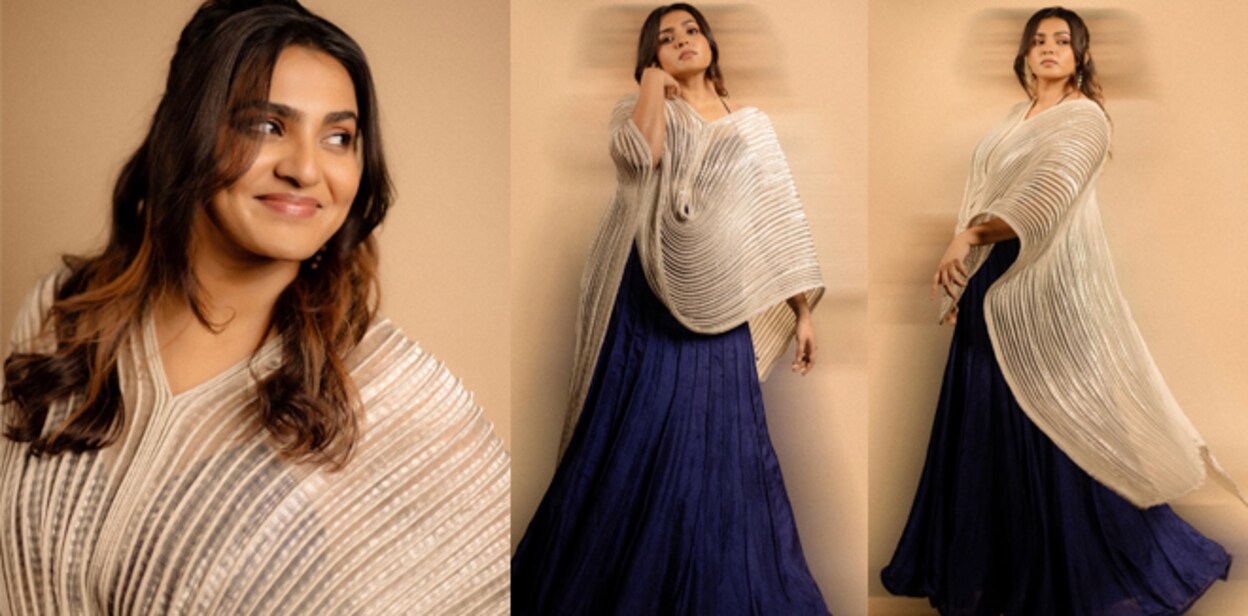 parvathy-in-blue