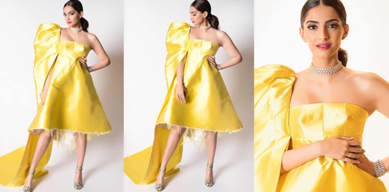 sonam-kapoor-in-yellow-frock