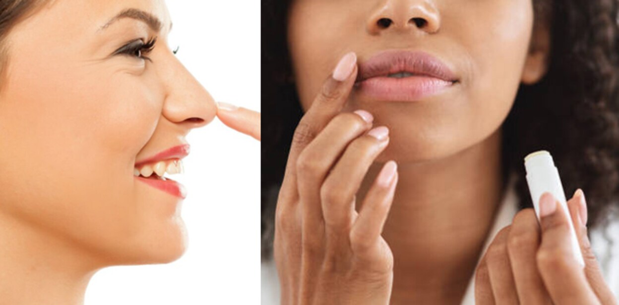 lipbalm-on-nose