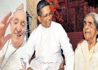‘ബൊഞ്ചോർണോ, ബൊഞ്ചോർണോ..’: വിഡിയോ കോളിൽ മാർപാപ്പ: ശോശാമ്മയ്ക്കു കൊച്ചുമോന്റെ സമ്മാനം