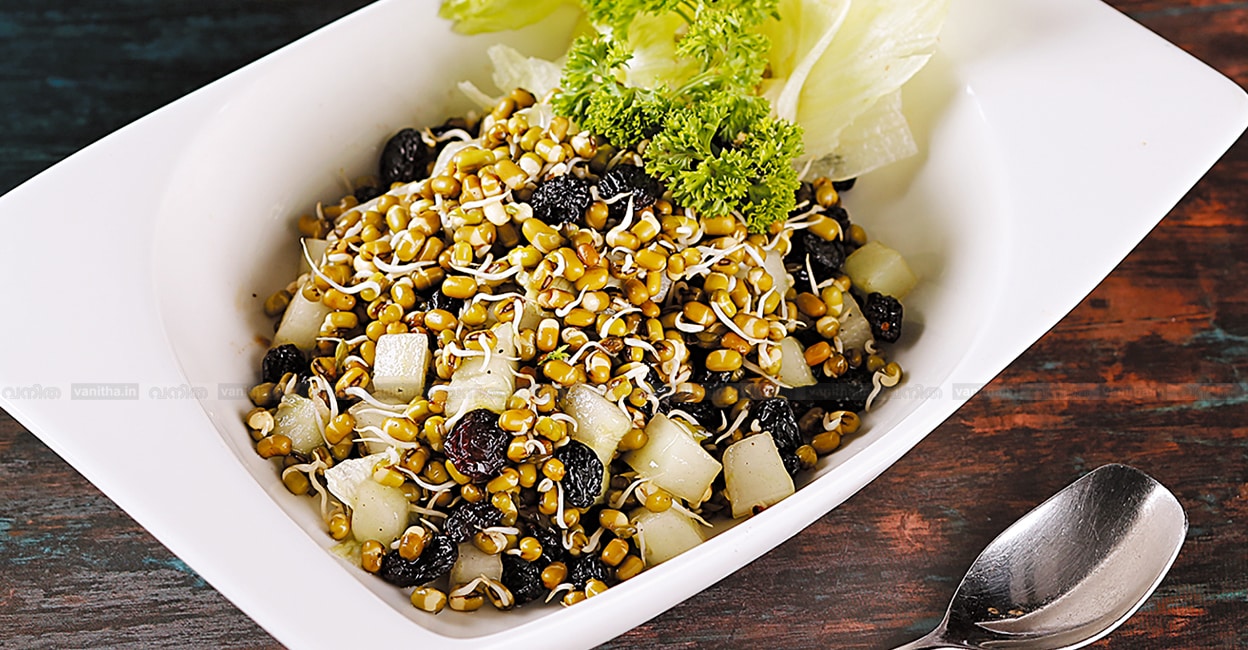 Sprout-and-rasin-salad