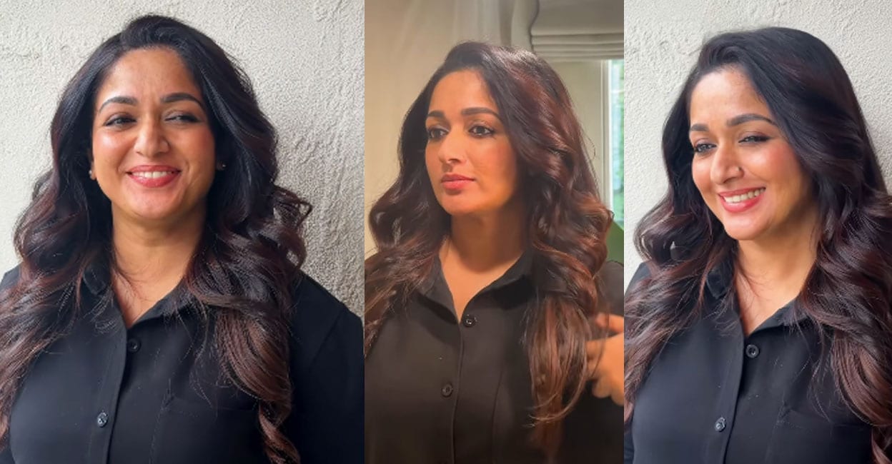 kavya-madhavan-new-look-hair-style
