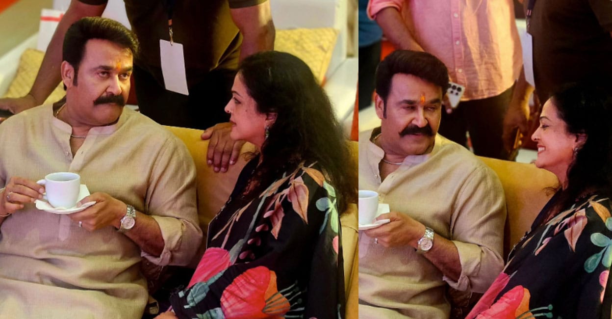 mohanlal-and-vindhuja-menon-photos