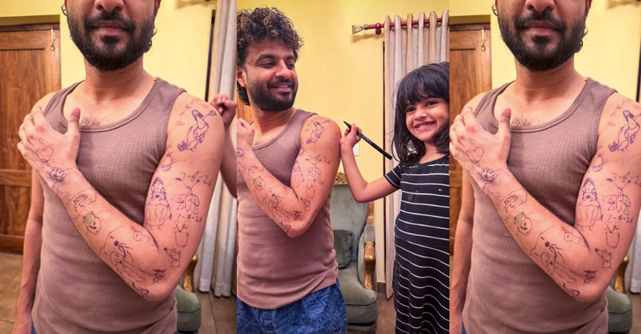 neeraj-madhav-and-daughter
