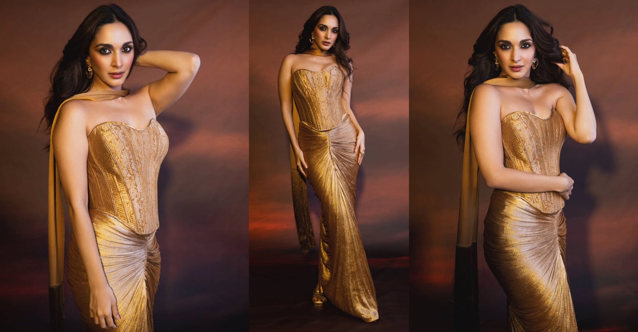 kiara-advani-toxic-promotion-metallic-corset-dress-viral