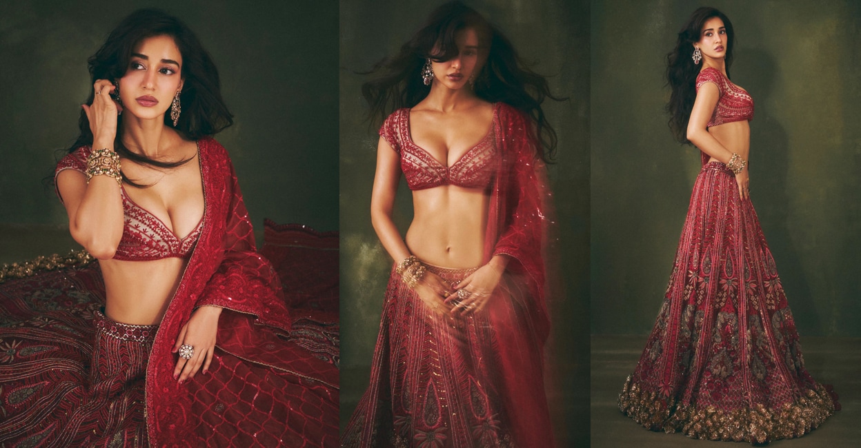 Disha-Patani-Stuns-in-Designer-Lehenga