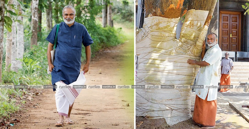 മരങ്ങളുടെ ഡോക്ടർ: വൃക്ഷായുർവേദ ചികിത്സകനായ ബിനു മാഷിന്റെ പ്രണയം മരങ്ങളോടാണ്