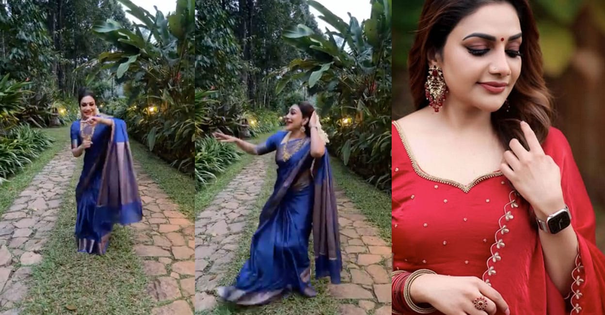 rimi-tomy-dance-saree-look