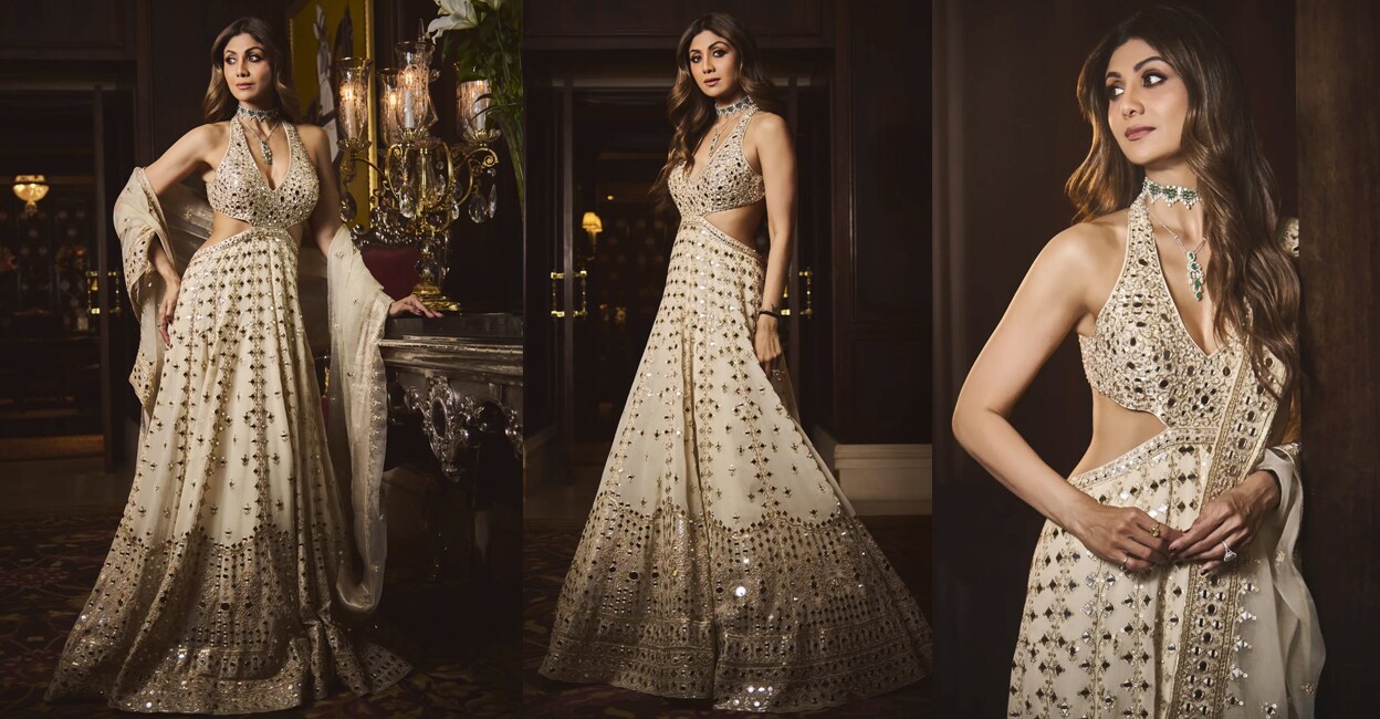 mirror-dress-silpa-shetty