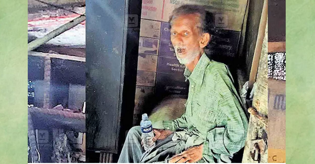 vittal-das മാവേലിക്കര നഗരത്തിലെ പാരലൽ കോളജിനോടു ചേർന്നുള്ള ഷെഡിൽ സഹായിക്കാൻ ആരുമില്ലാതെ അവശനായി കഴിയുന്ന സീരിയൽ സംവിധായകൻ വിറ്റൽ ദാസ്.