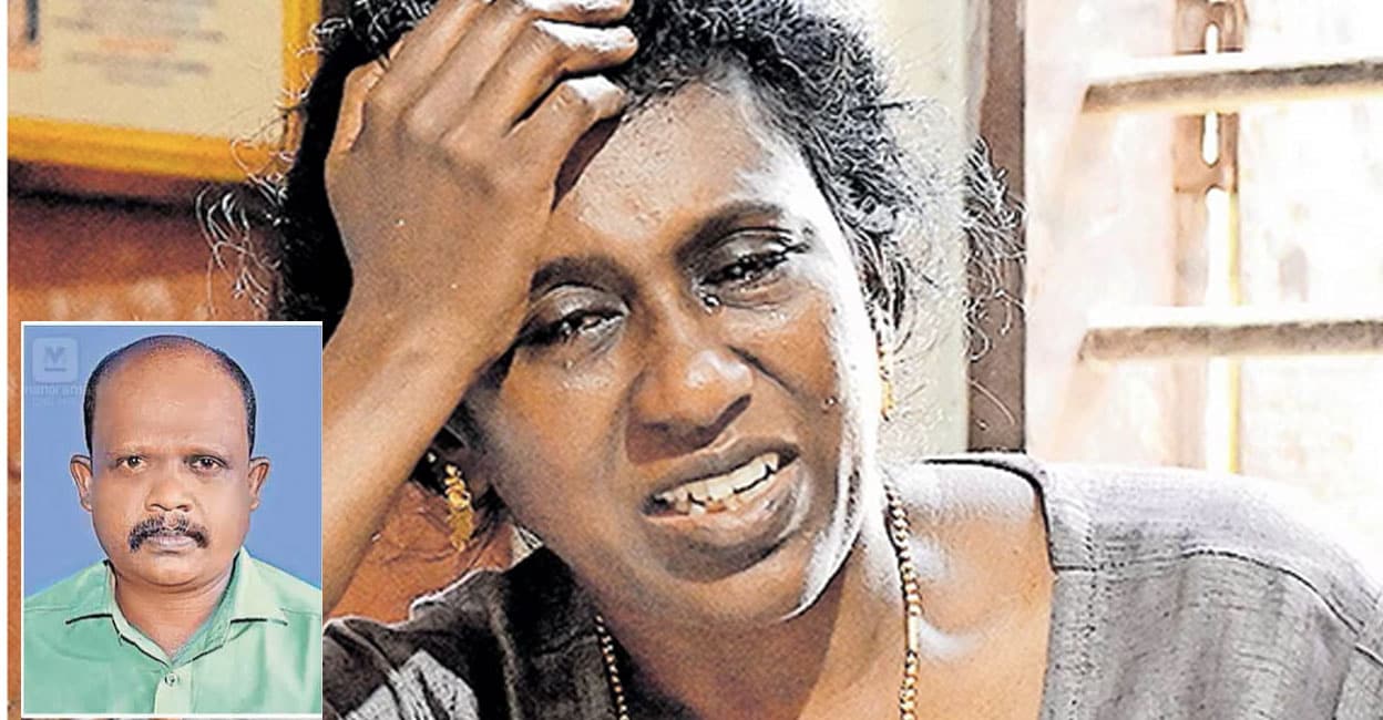 അന്തരിച്ച വേണുവിന്റെ ഭാര്യ സിന്ധു (ഫൊട്ടോ കടപ്പാട്: മനോരമ)
