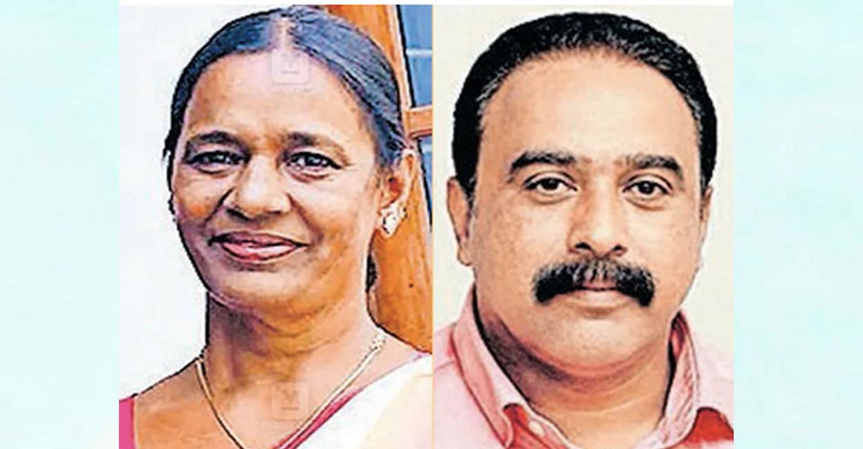 സെലിൻ ബാബു, സെലിന്റെ ഭർത്താവ് ബാബു ഏബ്രഹാം 