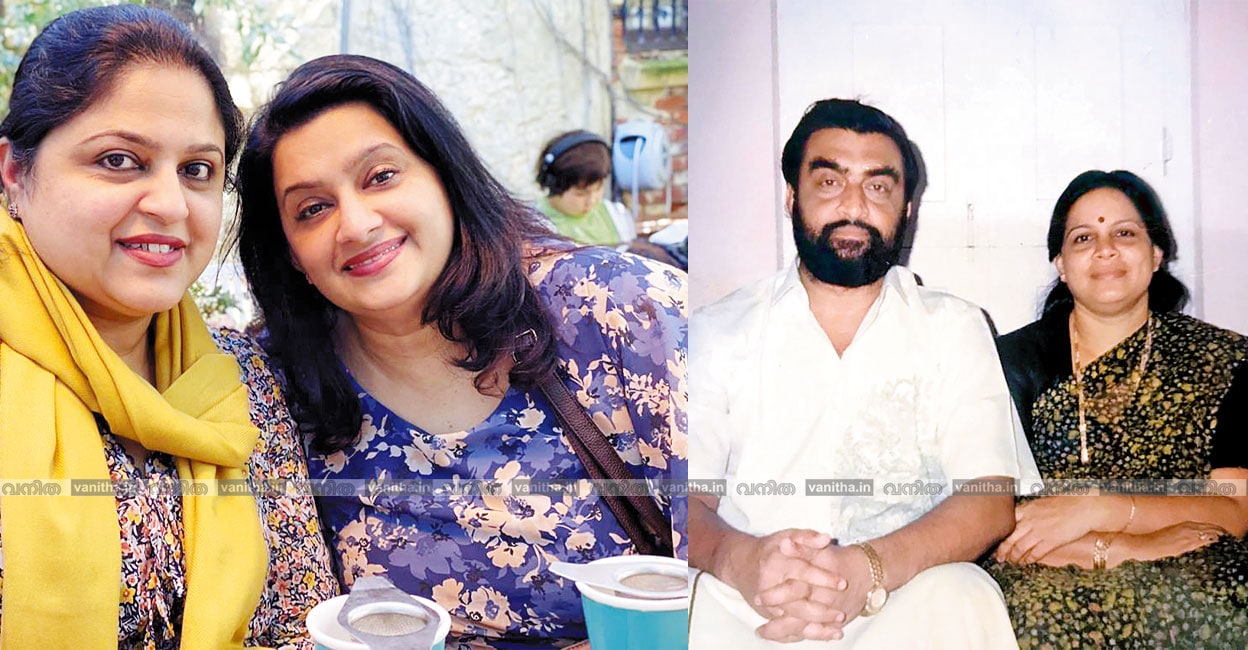 നരേന്ദ്ര പ്രസാദും ഭാര്യ നന്ദ പ്രസാദും (ഫയൽ ചിത്രം) നരേന്ദ്രപ്രസാദിന്റെ  പെൺമക്കൾ ദീപ പ്രസാദും ദിവ്യ പ്രസാദും (വലത്ത്)