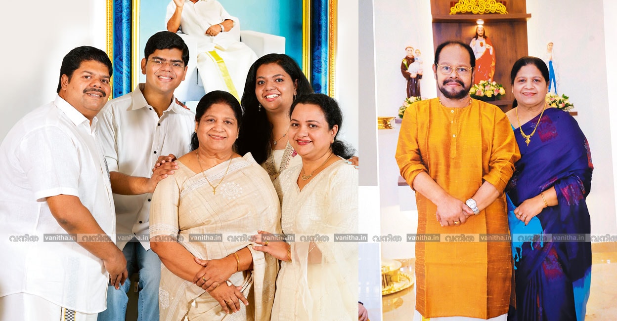 ഇന്നസെന്റിന്റെ കുടുംബം (ഫൊട്ടോ ശ്രീകാന്ത് കളരിക്കൽ)