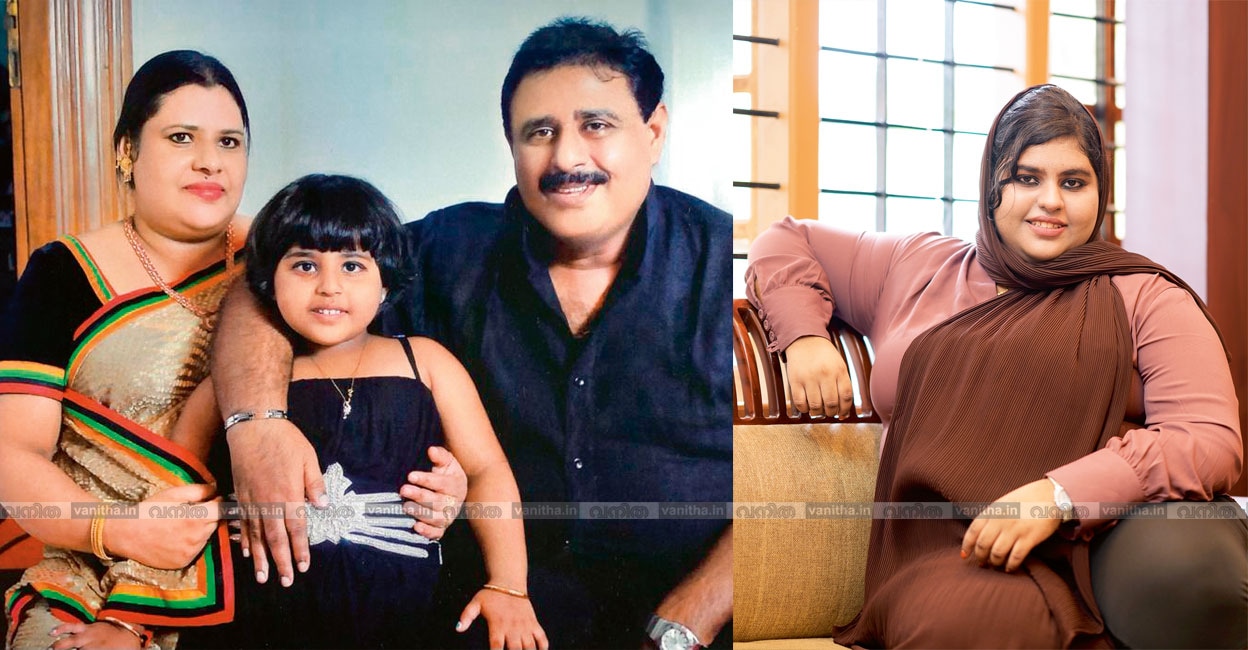 ഉമ്മ ഷീബയ്ക്കും ഉപ്പ നൗഷാദിനുമൊപ്പം നശ്വ (ഫയൽ ചിത്രം )