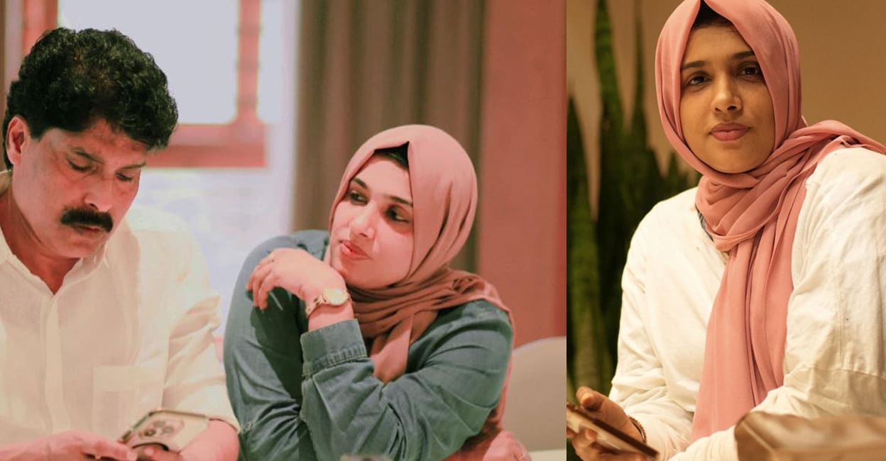 ഷറഫുനീസ,  ടി. സിദ്ദിഖ് (ഫൊട്ടോയ്ക്ക് കടപ്പാട്: Sharafunnisa T Siddique/ Facebook)