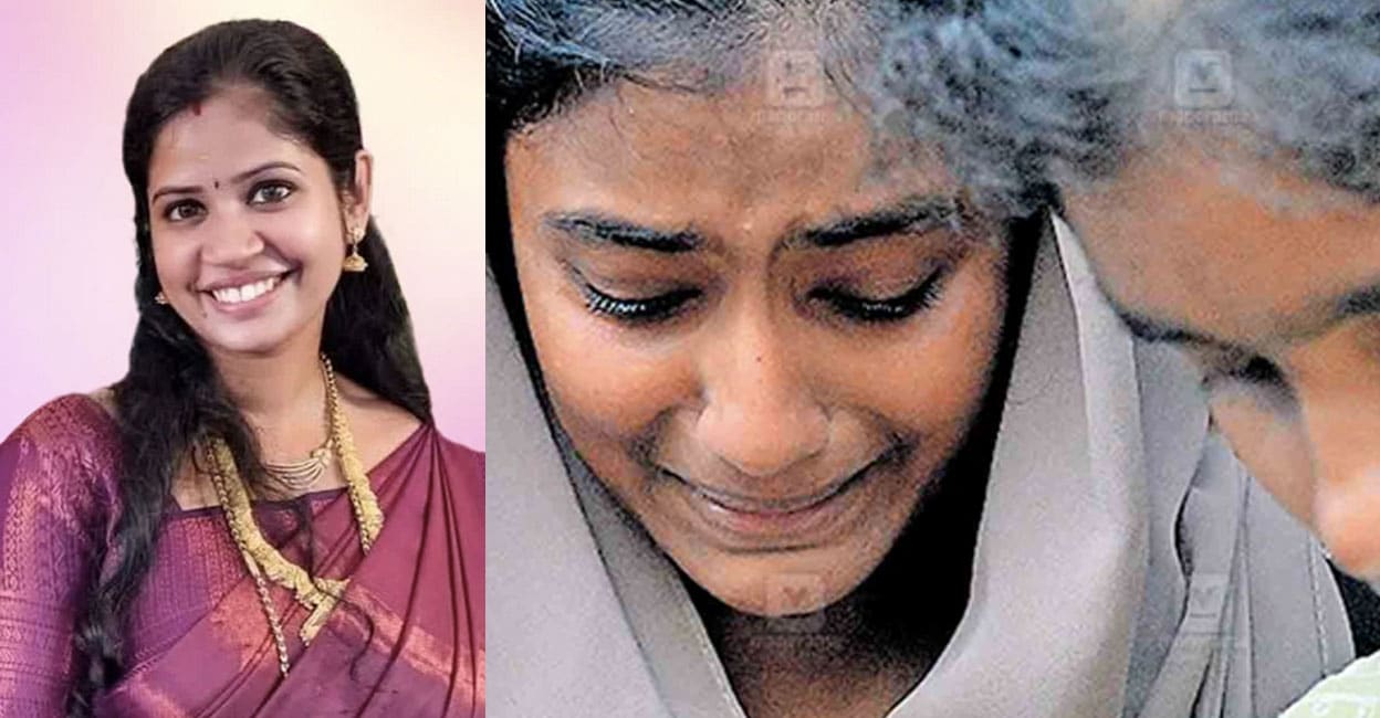 ancy-teacher കഴിഞ്ഞദിവസം ദേശീയപാതയിൽ കഞ്ചിക്കോട്ടുണ്ടായ സ്കൂട്ടർ അപകടത്തിൽ മരിച്ച സ്വകാര്യ കോളജ് അധ്യാപിക ഡോ.എൻ.എ.ആൻസിയുടെ മൃതദേഹം പാലക്കാട് ചക്കാന്തറയിലെ വീട്ടിൽ കൊണ്ടുവന്നപ്പോൾ വിതുമ്പുന്ന വിദ്യാർഥികൾ. ചിത്രം: മനോരമ