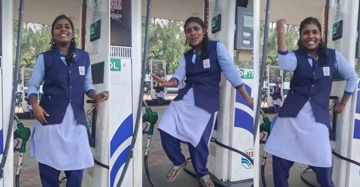 viral-dance-petrol-pump