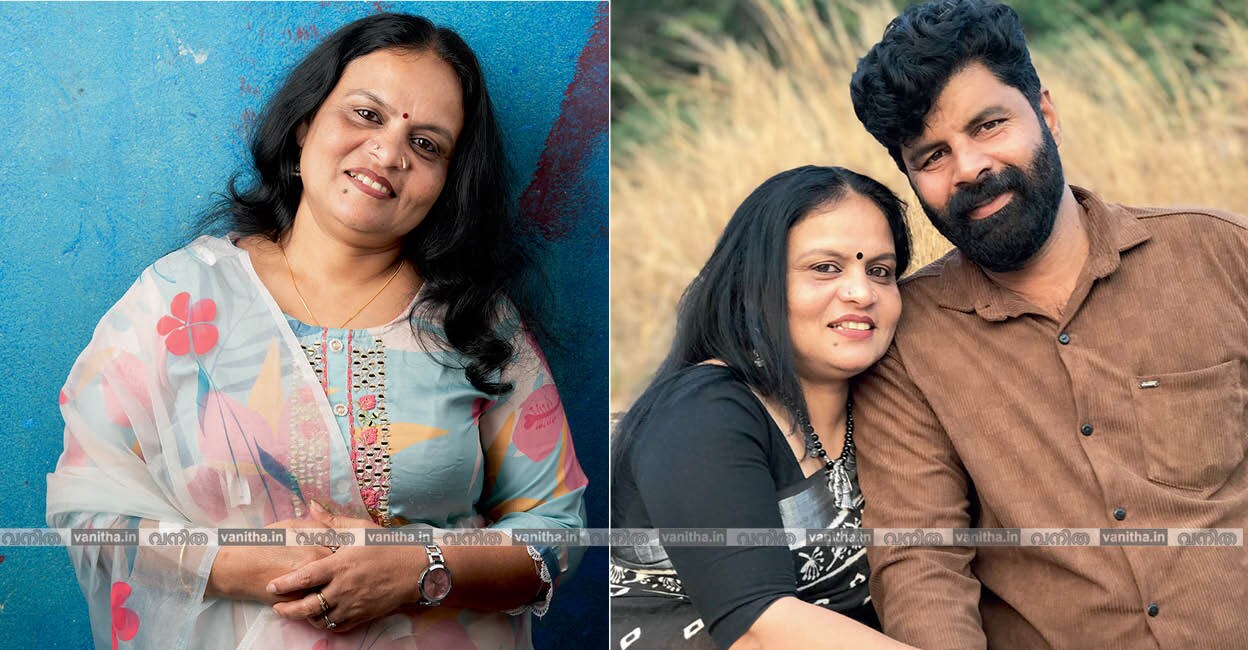 ജയ കുറുപ്പും ഭർത്താവ് നാരായണ കുറുപ്പും