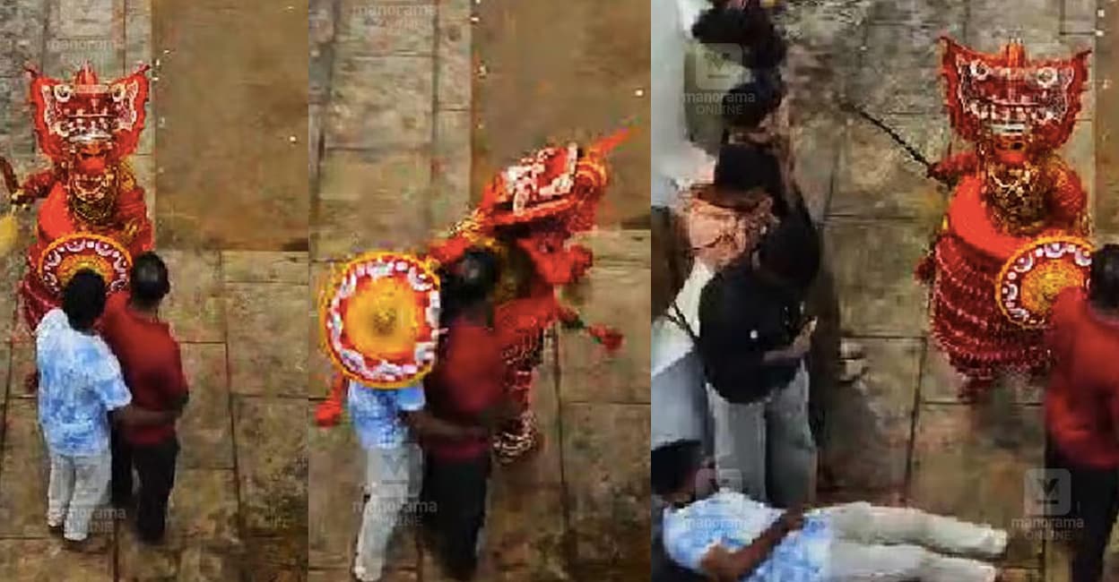 theyyam-attack-viral-video
