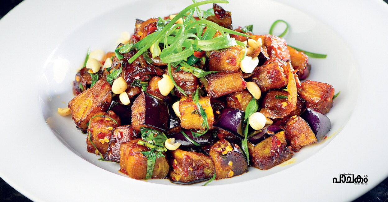 Oberjin-with-chilly-and-soya-sause