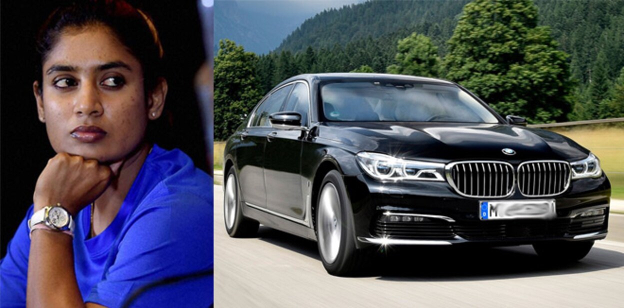 mithali_car
