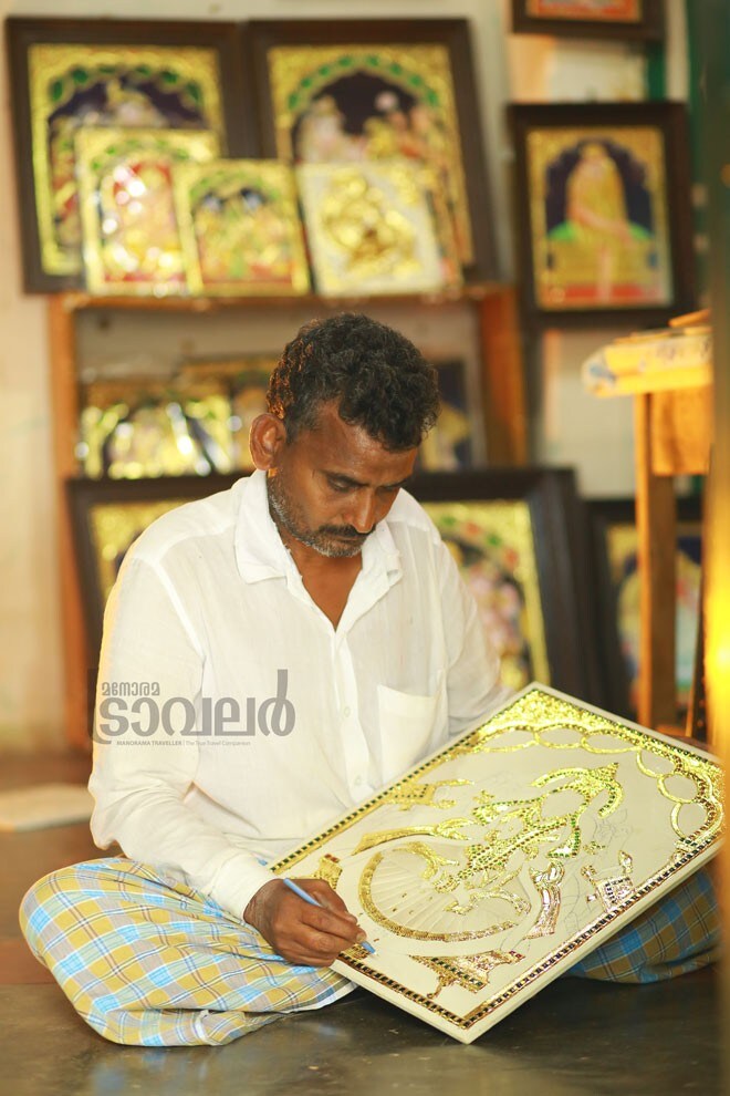 7)Thanjavur-painting 7)Thanjavur-painting